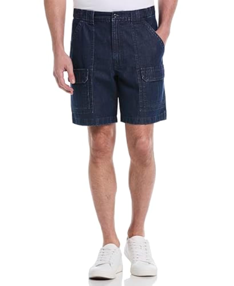8" Hiking Cotton Cargo Shorts with Tech Pocket