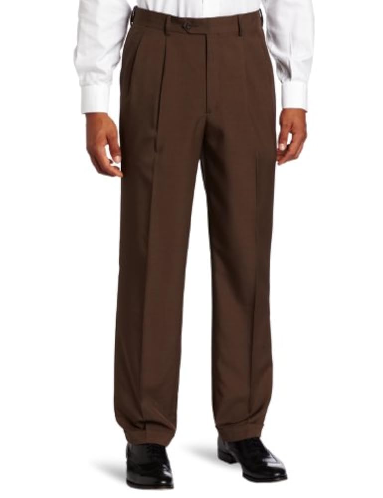 Select Edition Microfiber Pleated Dress Pant